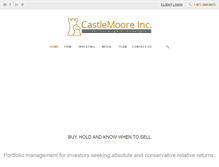 Tablet Screenshot of castlemoore.com